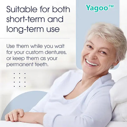 YAGOOTM Custom-Fit Full Functional Dentures
